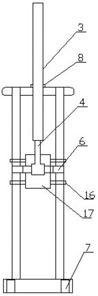 Inverse hydraulic movable lifter and use method thereof