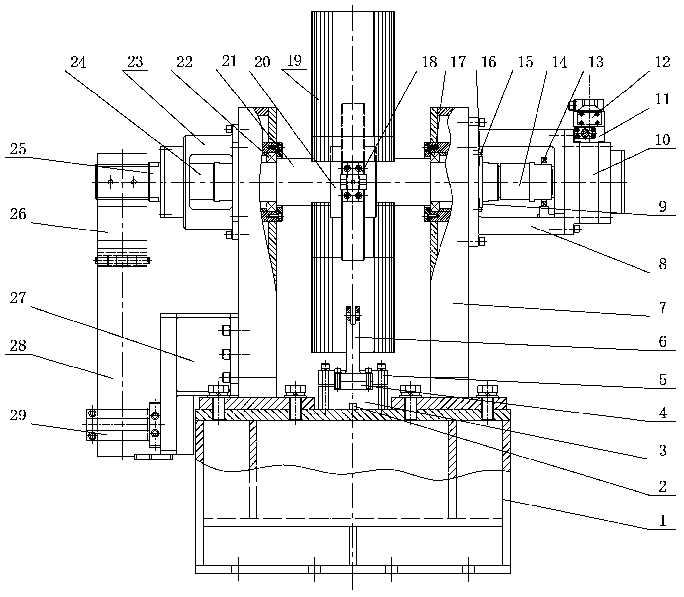 Torque servo control loading load simulator