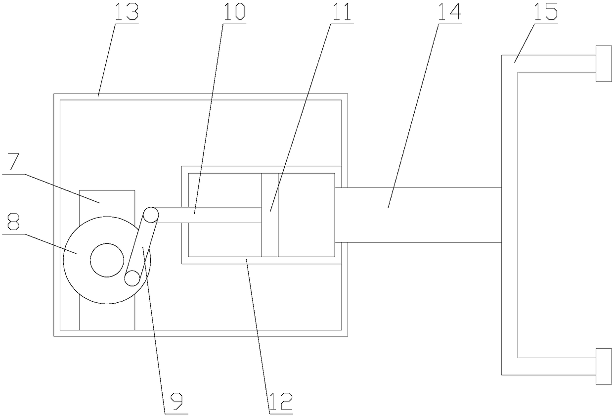 Face recognition device with convenient and fast dismounting and mounting function and good tracking effect