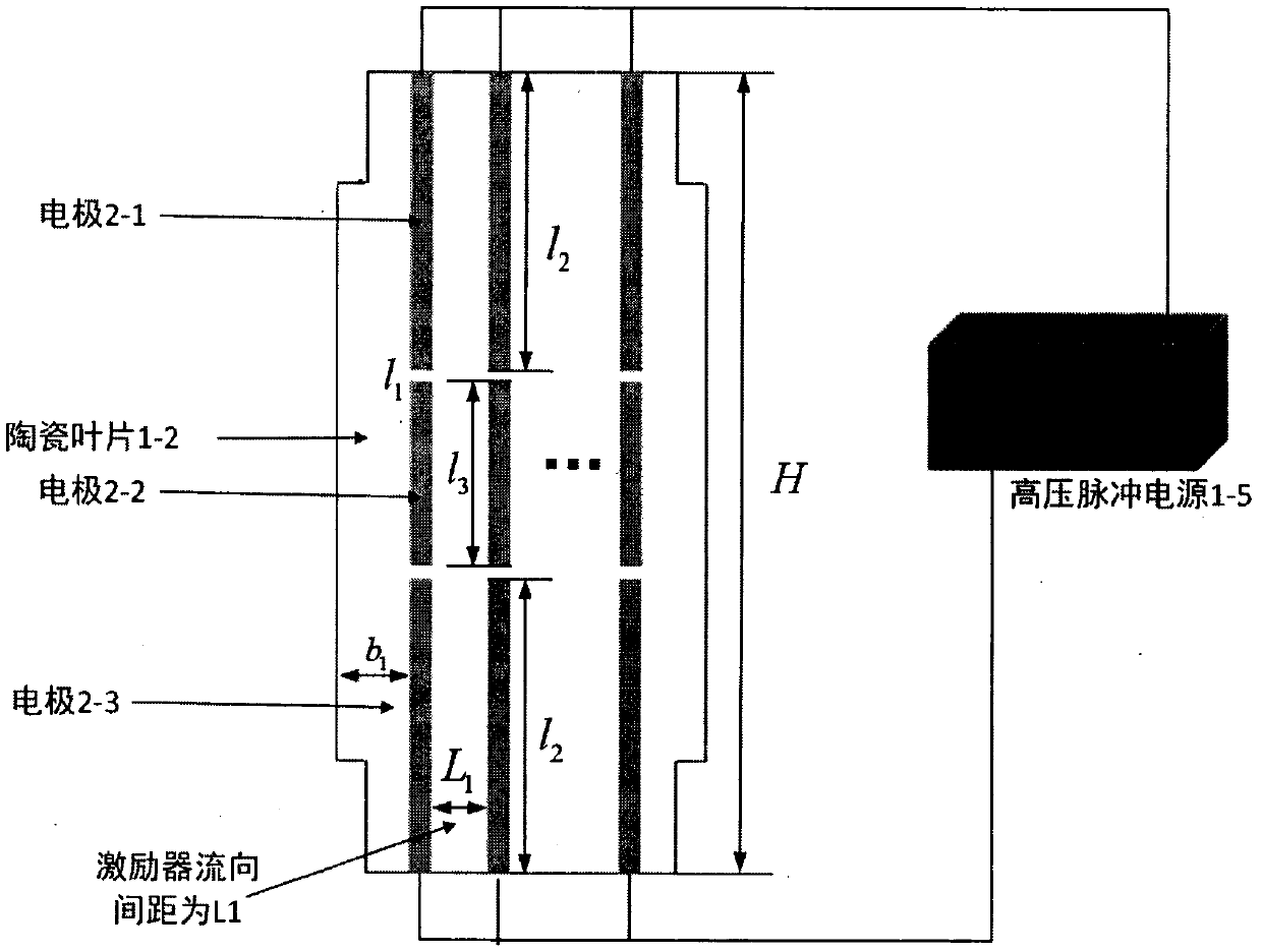 Method and device for regulating and controlling laminar flow blade type shock wave/boundary layer interference of supersonic compressor by utilizing arc discharge plasma exciters