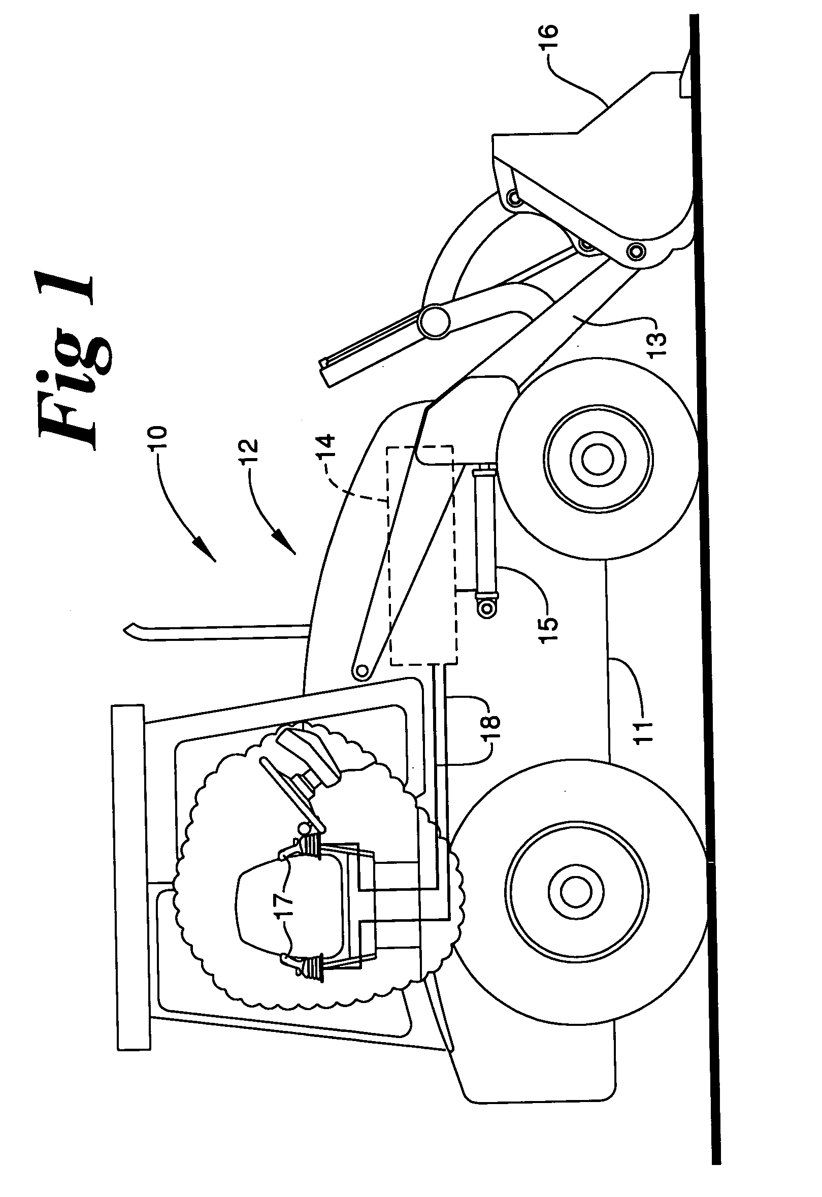 Power system and work machine using same