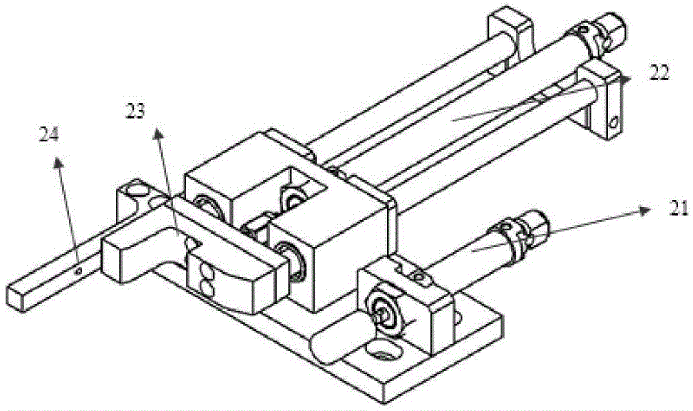 An automatic nail-piercing device compatible with 1-4 pole circuit breakers