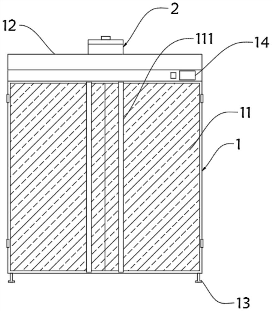 Multifunctional sterilizing boot drying cabinet