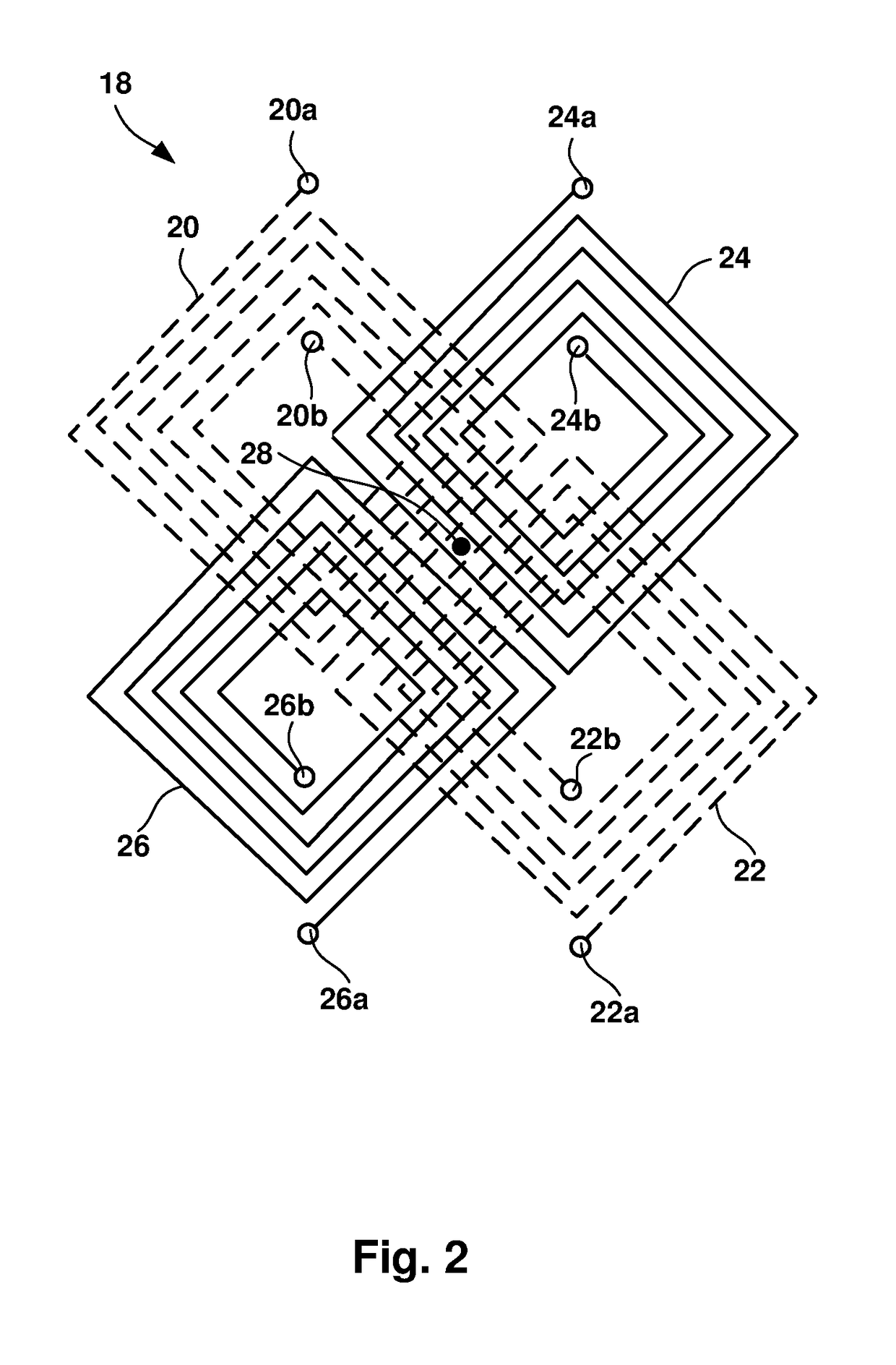 Virtual channels for eddy current array probes