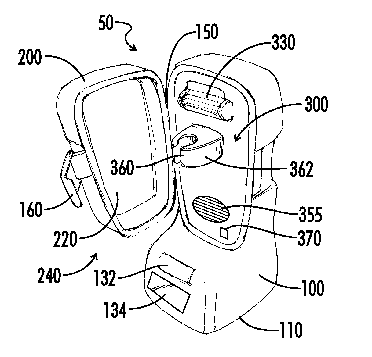 Hygienic razor blade dryer