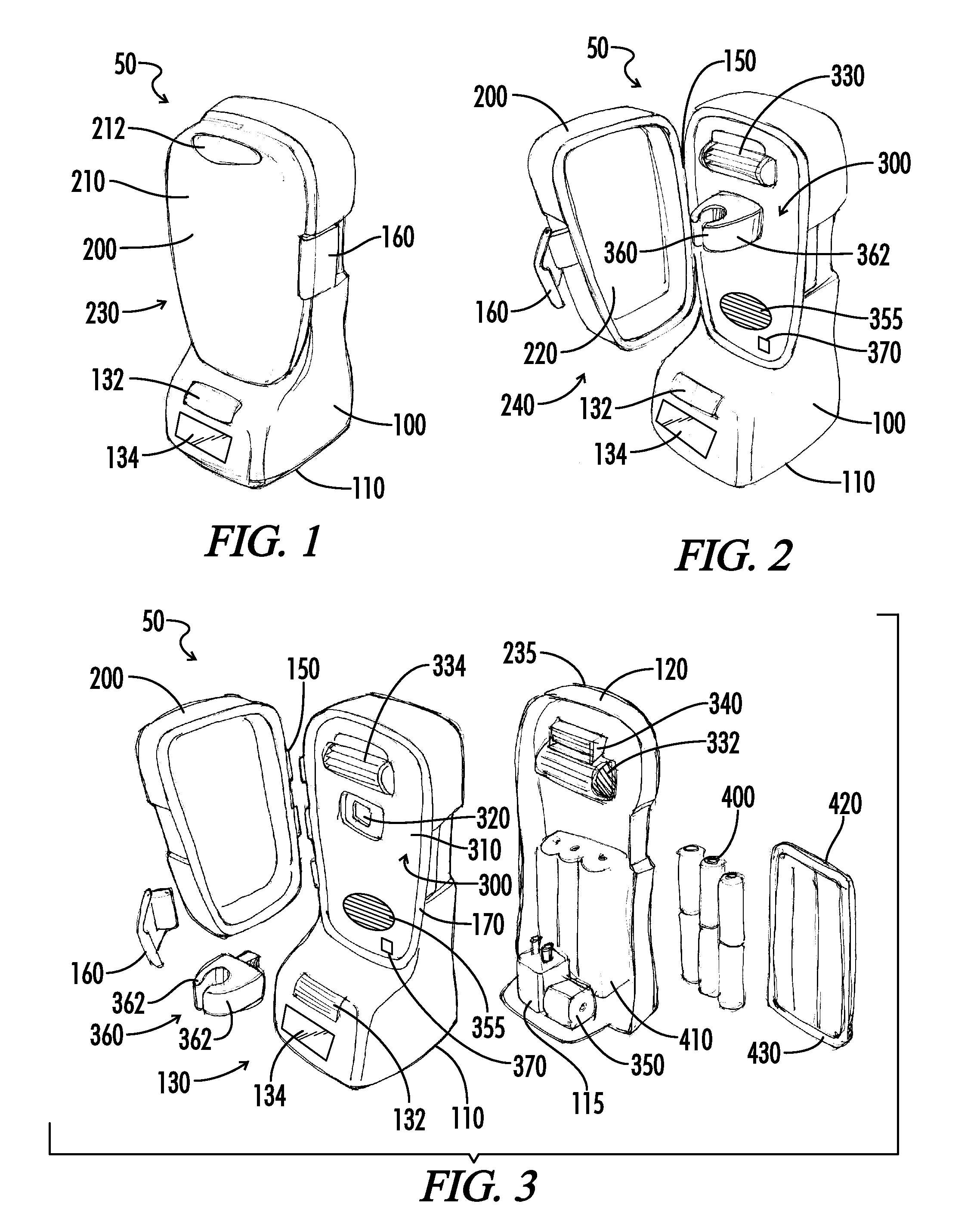 Hygienic razor blade dryer