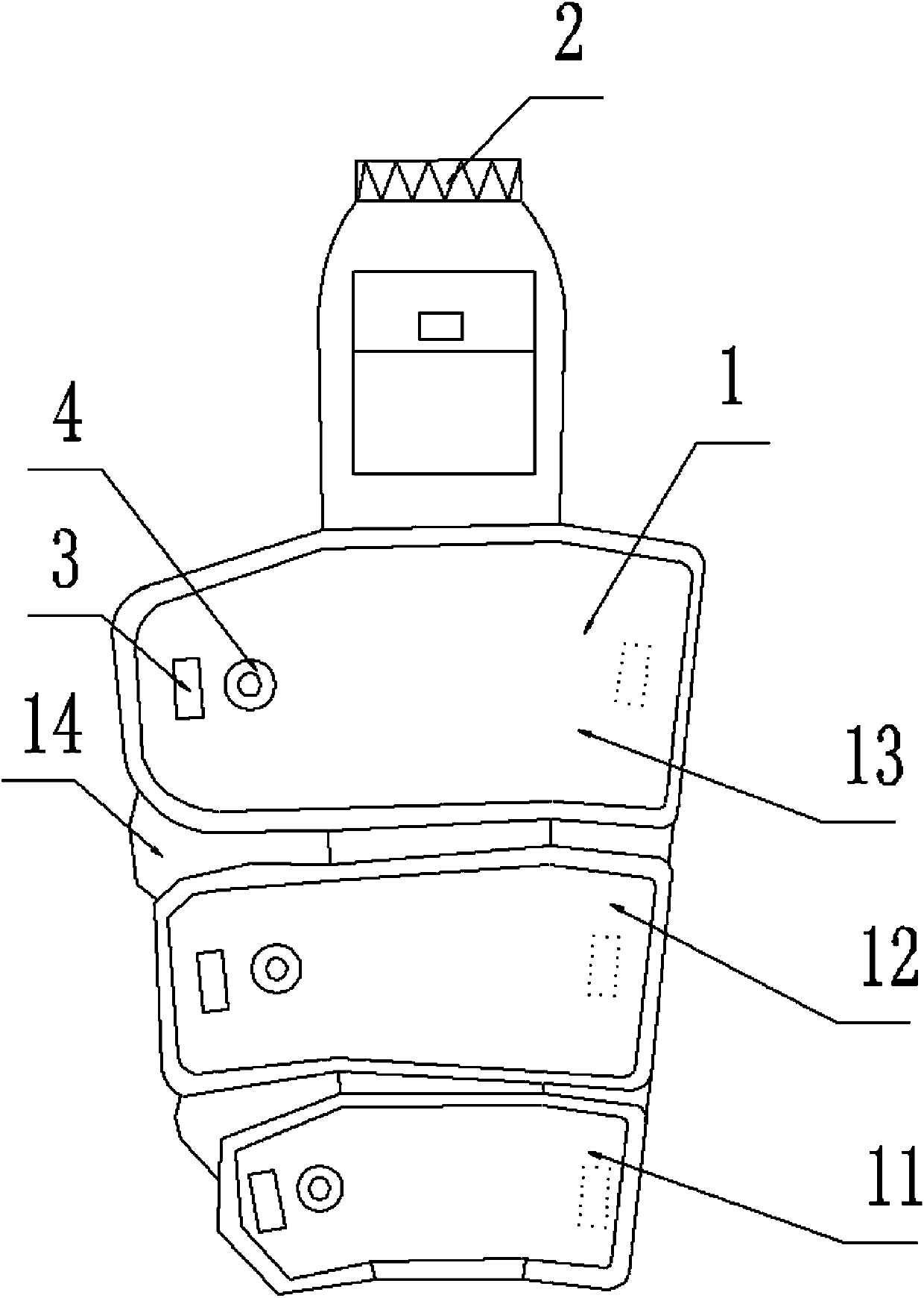 Trousers for preventing and treating vasovagal syncope