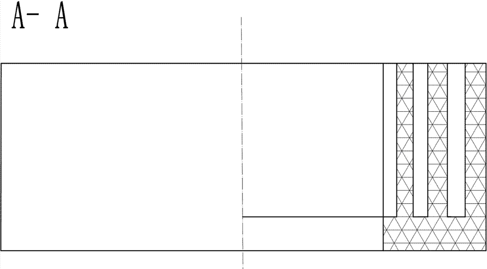 A DC casting device and method for producing steel-aluminum composite pipes