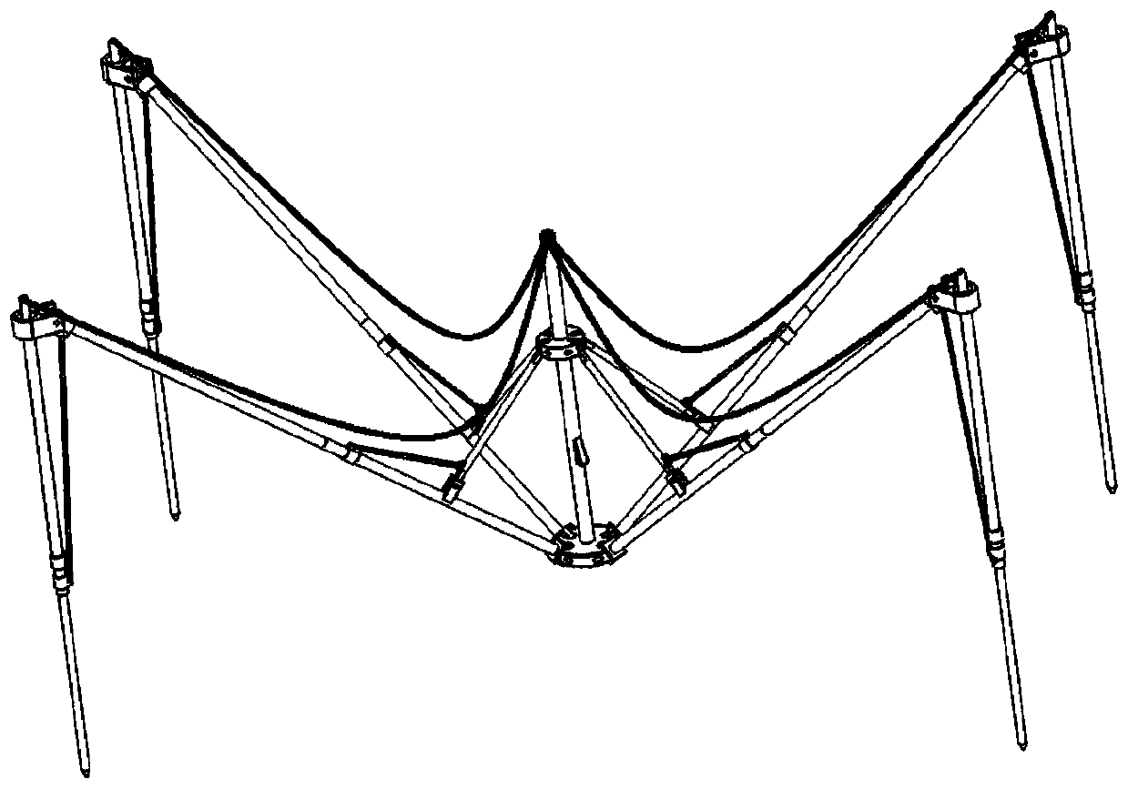 Portable foldable support and application thereof