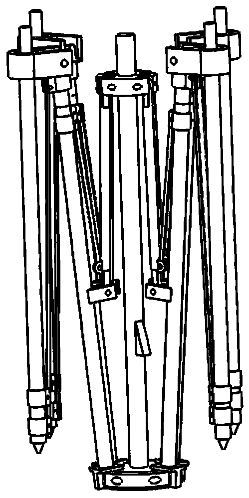 Portable foldable support and application thereof