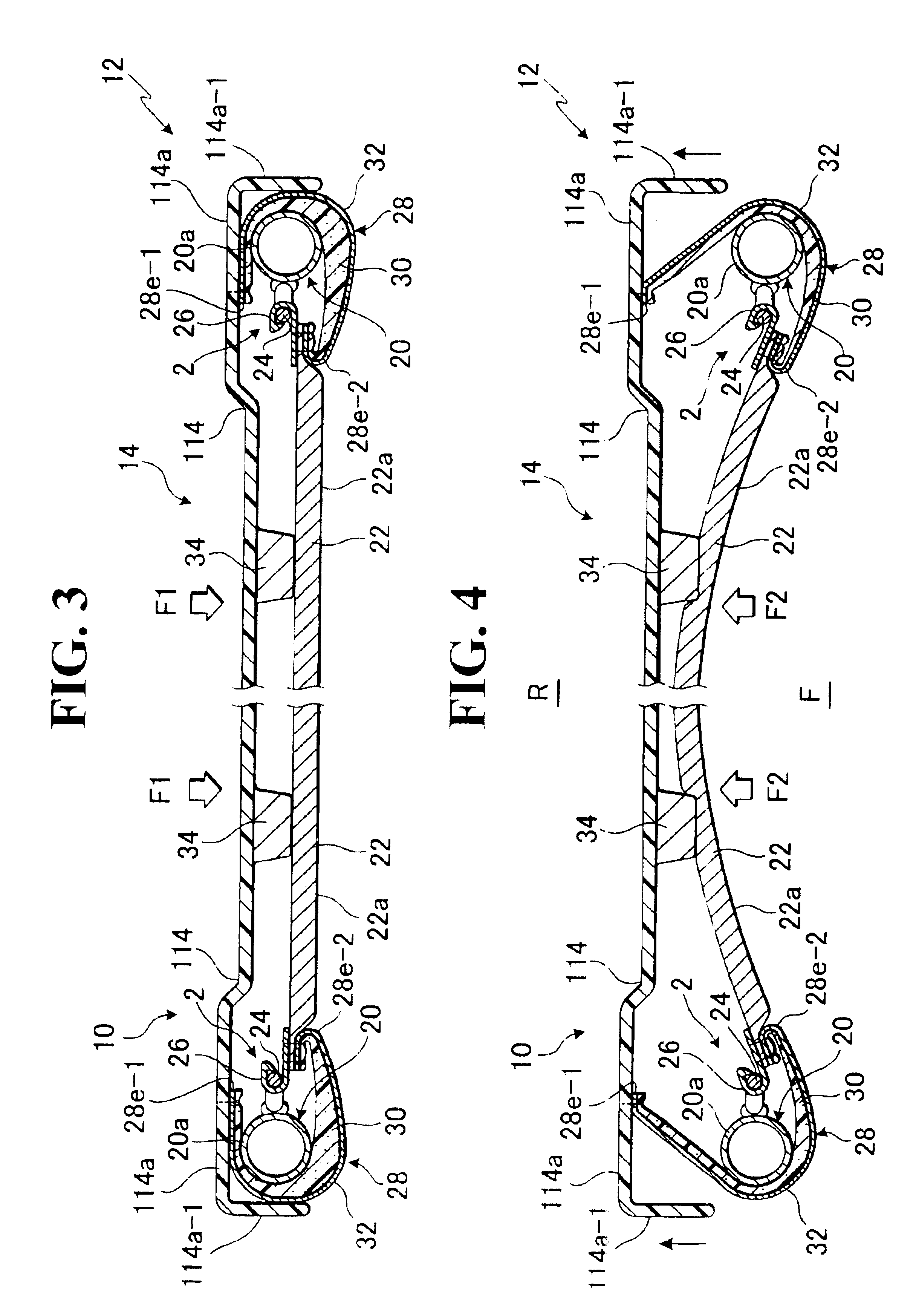 Seat back structure of vehicle seat