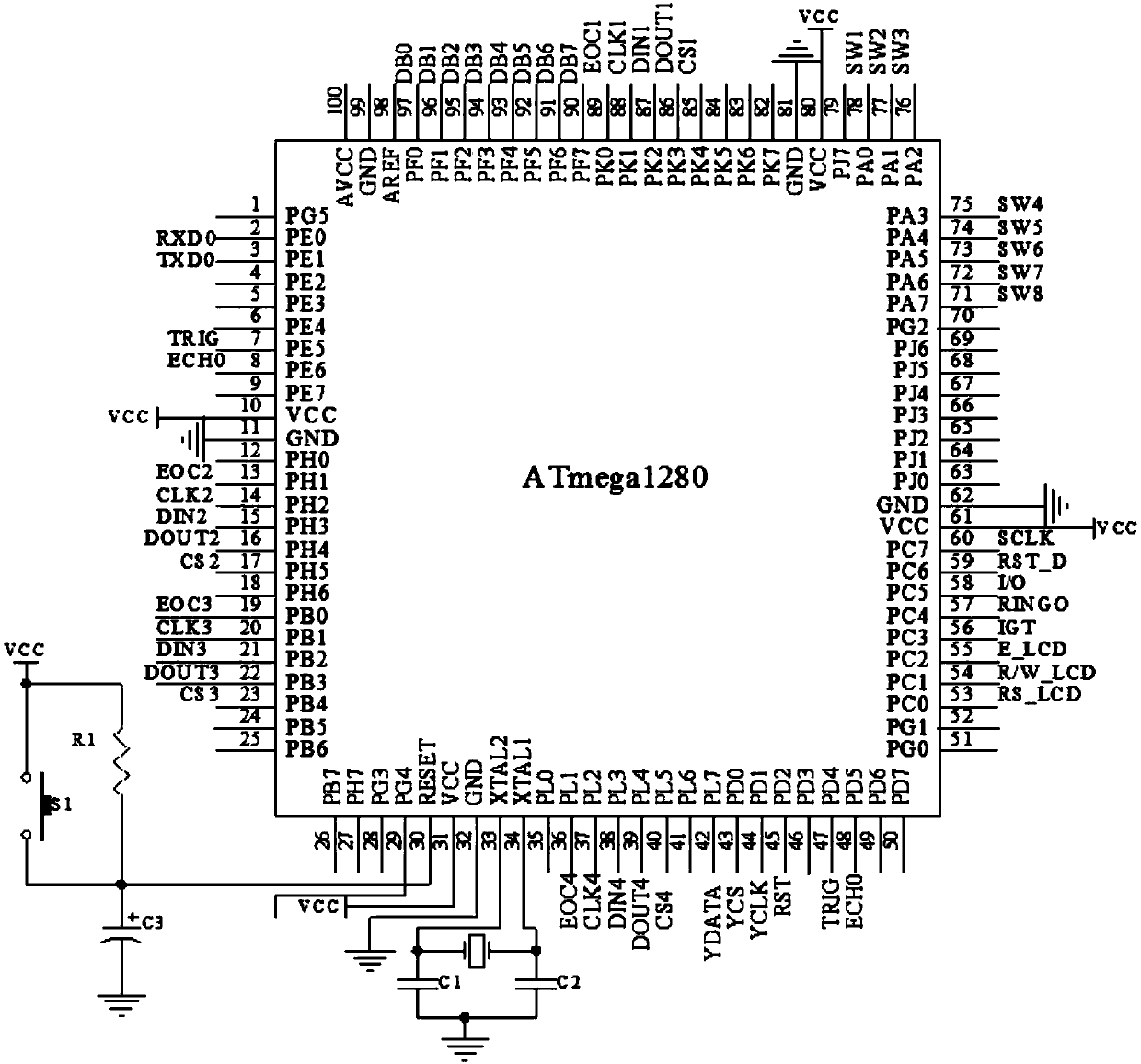 Intelligent chair control system based on single chip microcomputer