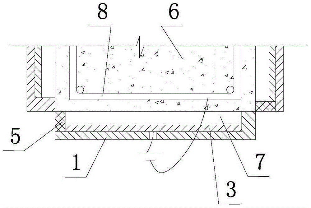 Device and method for performing construction by taking marine sand as concrete fine aggregates