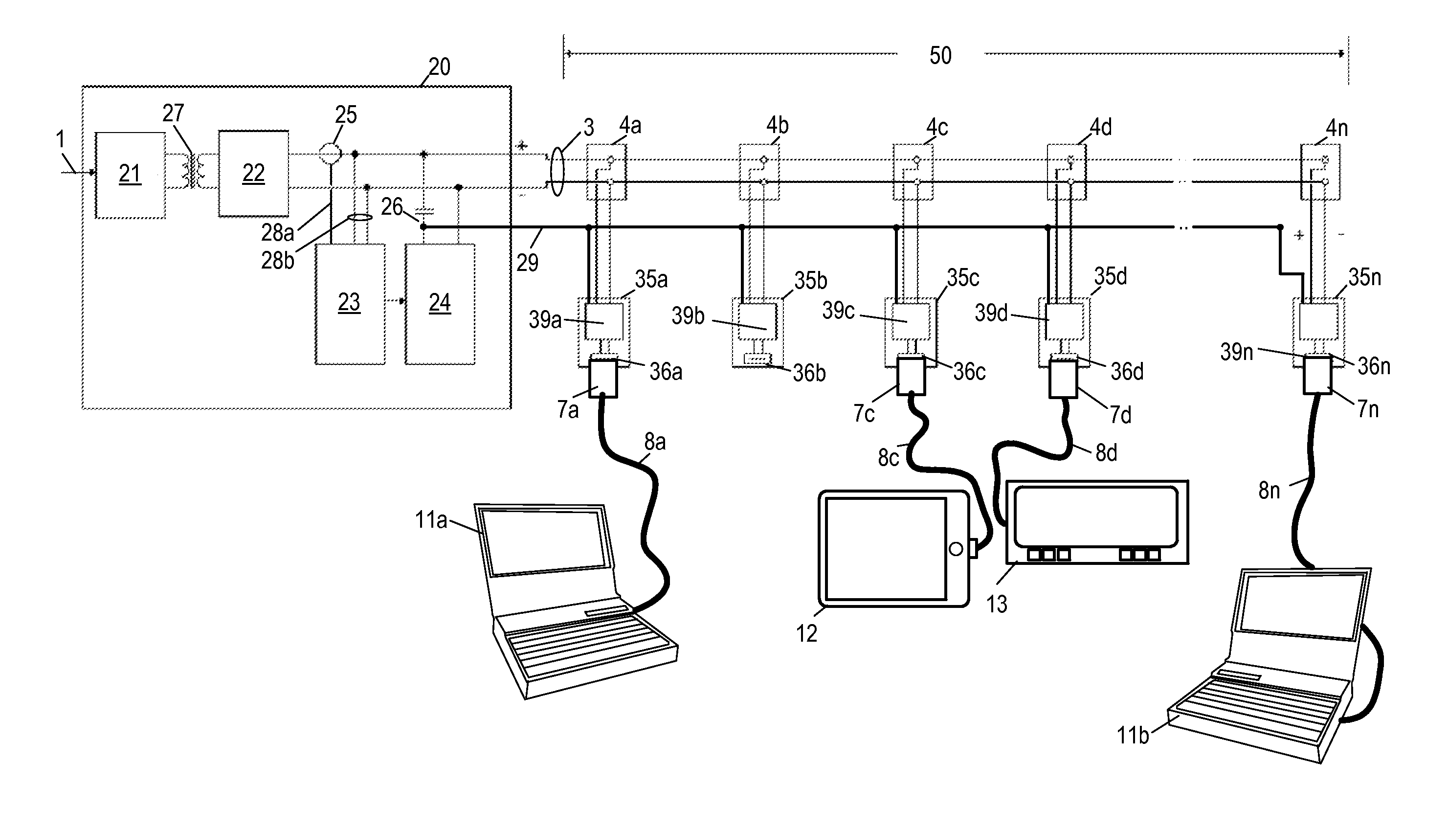 USB Power Distribution Management System