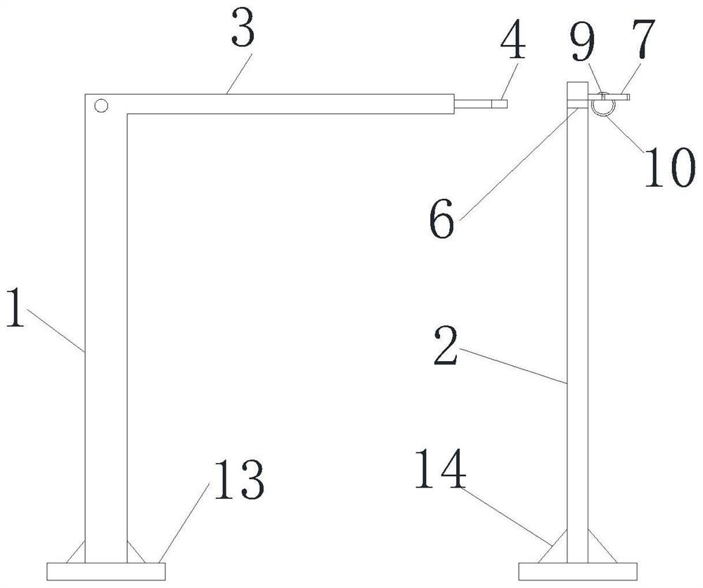 Coal mine underground support convenient to disassemble and assemble