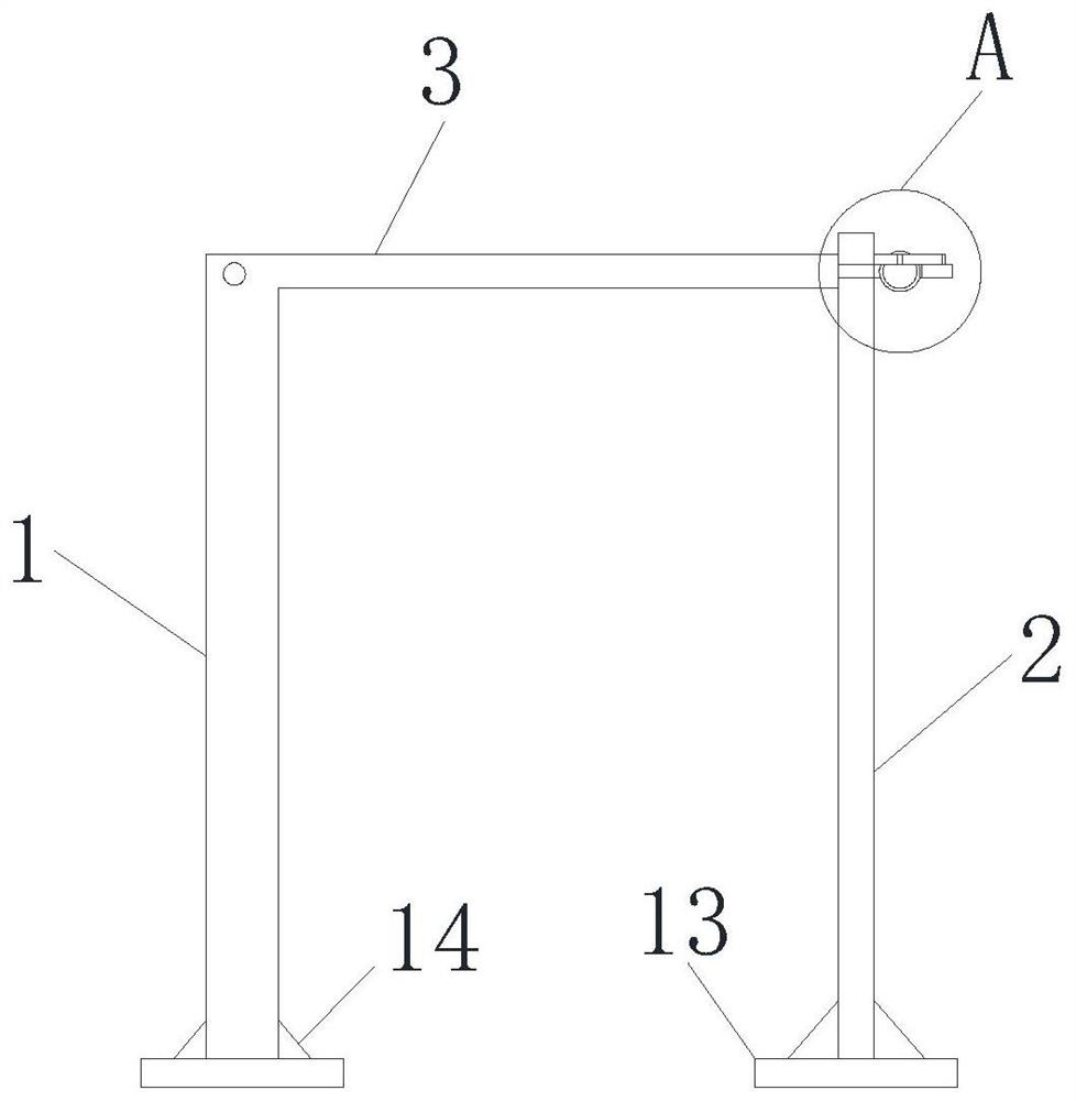 Coal mine underground support convenient to disassemble and assemble