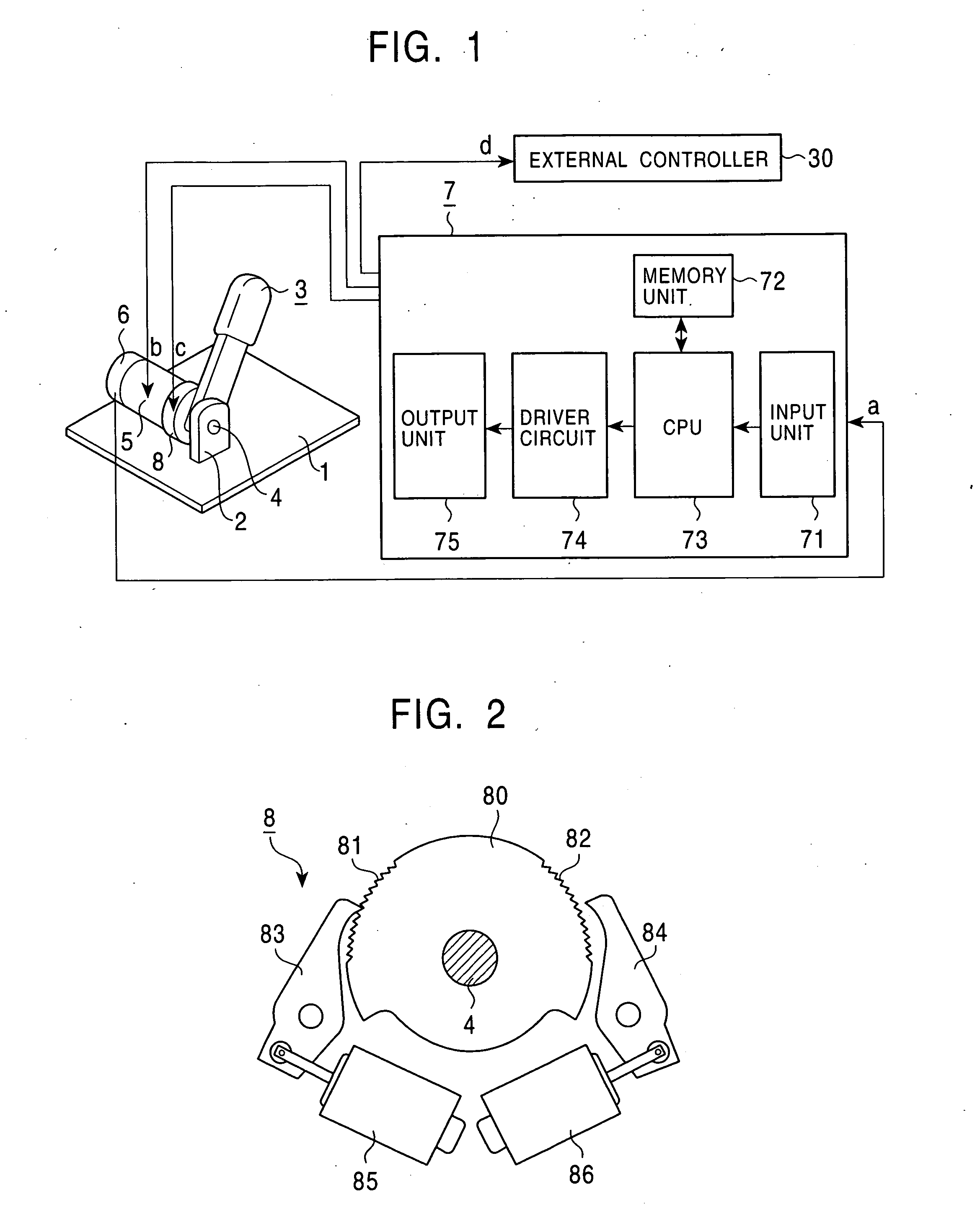 Force feedback input device