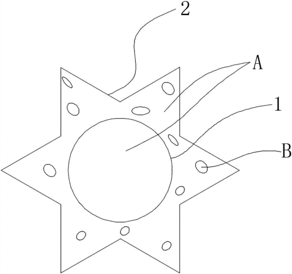 Moisture-absorbing rapid-drying composite polyester fiber filament and machining process thereof