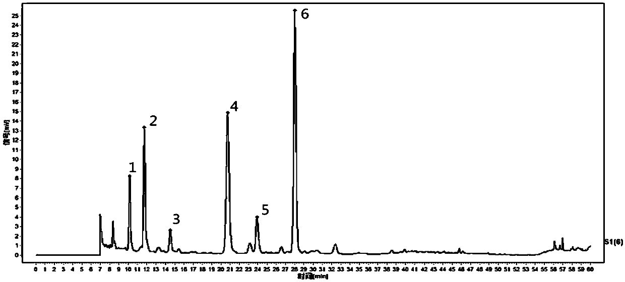 Ophiopogon japonicus fingerprint, construction method thereof and ophiopogon japonicus quality detection method