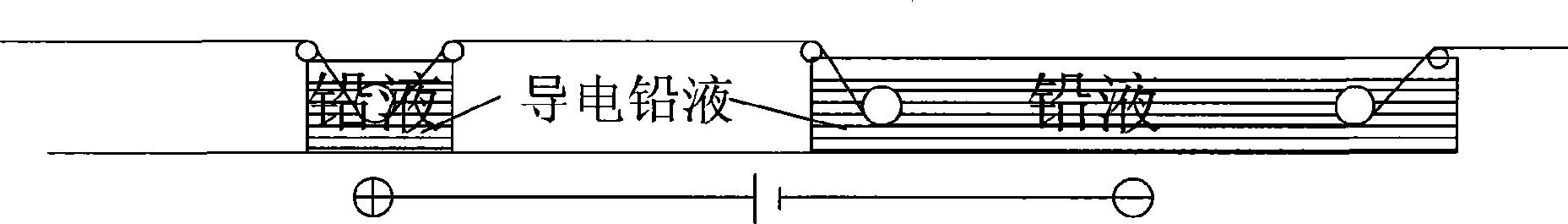 Power-on water-bath steel wire quenching heat treatment method