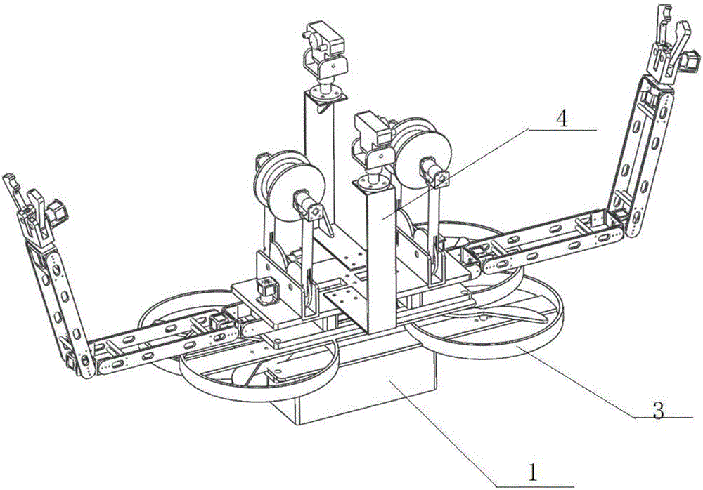 Flying electric power circuit patrolling robot and method thereof