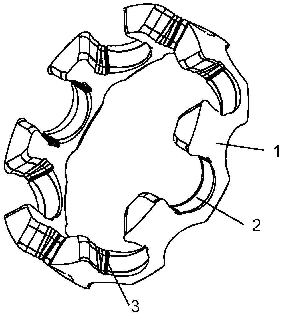 Miniature bearing plastic retainer