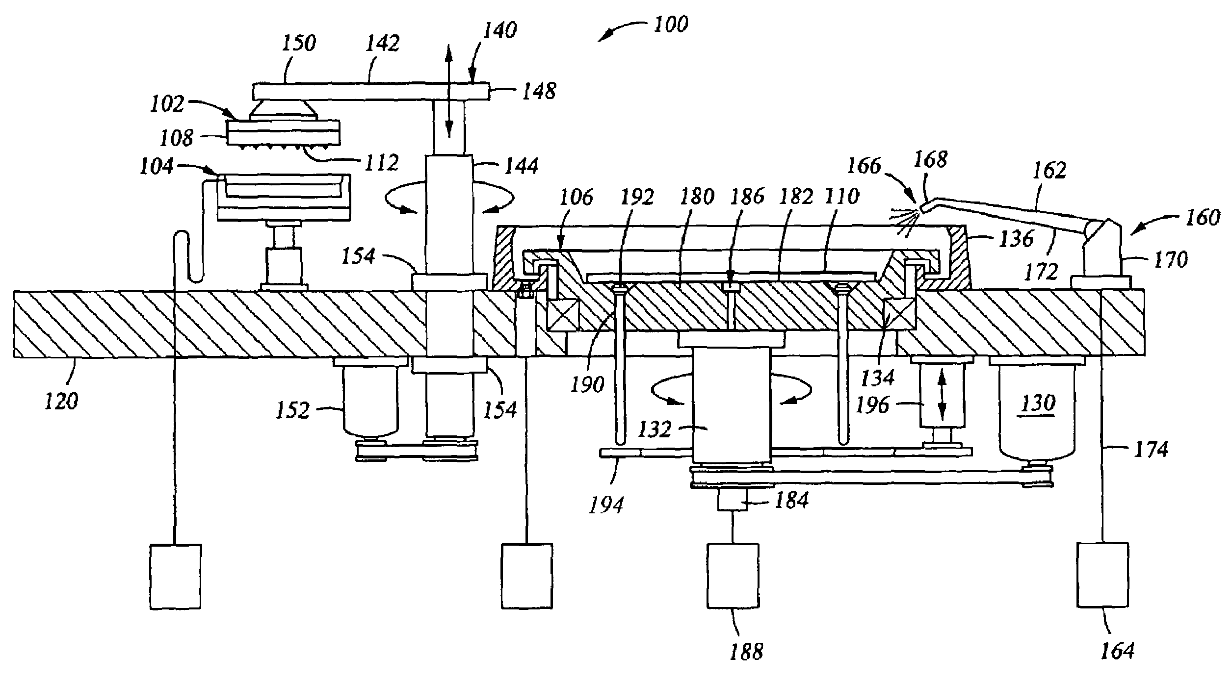 Method and apparatus for metallization of large area substrates