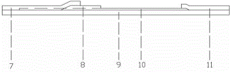 Immune colloidal gold detecting card of carbendazin and preparation method of immune colloidal gold detecting card