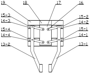 Novel portal crane rail clamping device