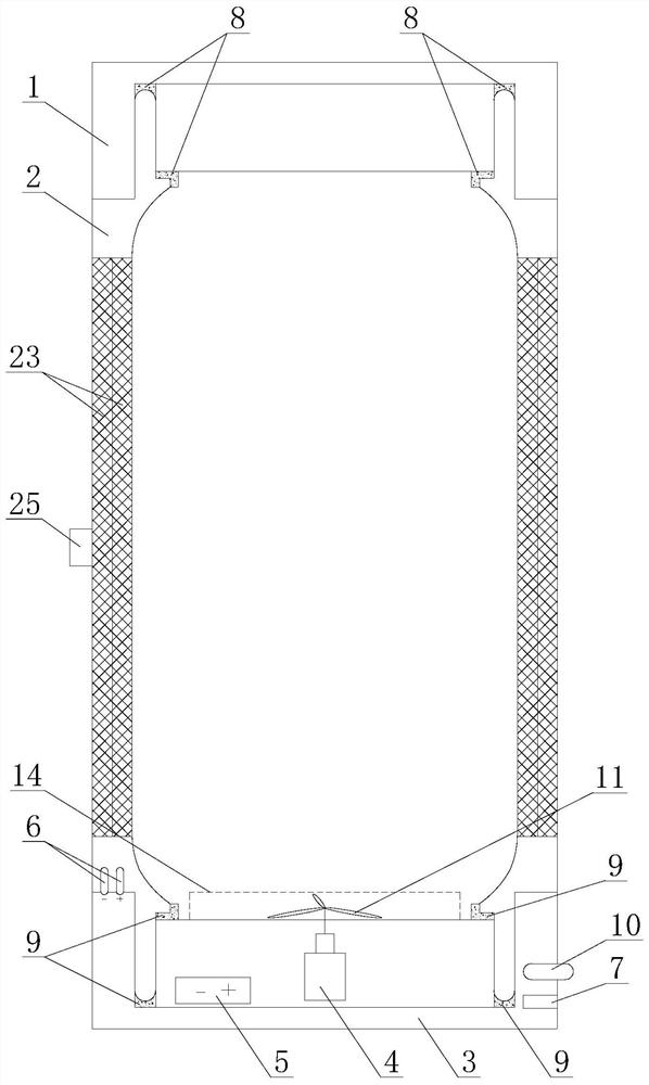 Self-stirring energy-storage double-opening type water cup based on thermoelectric power generation