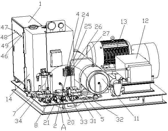 Hydrostatic test automatic test system