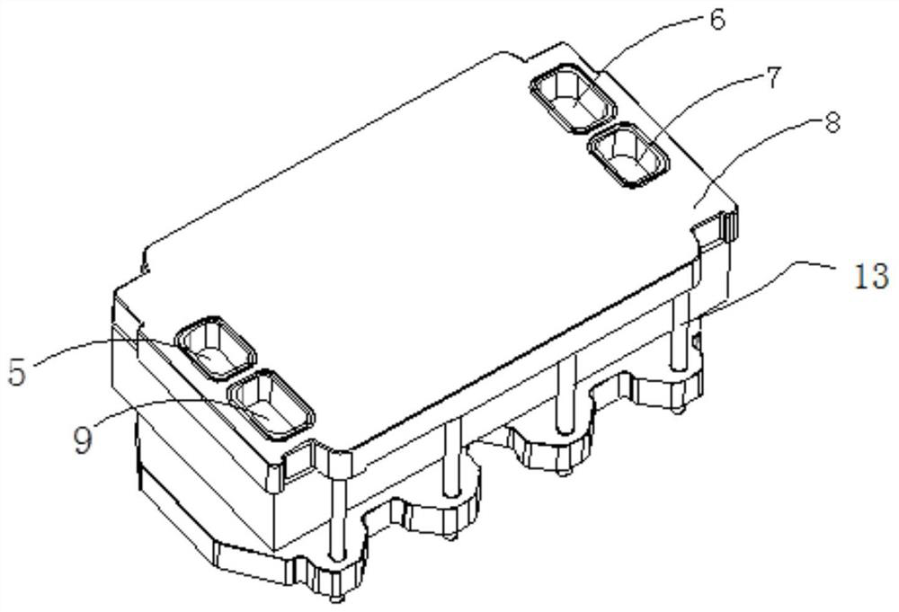 Batch detection tool and method for fuel cell bipolar plate leakage