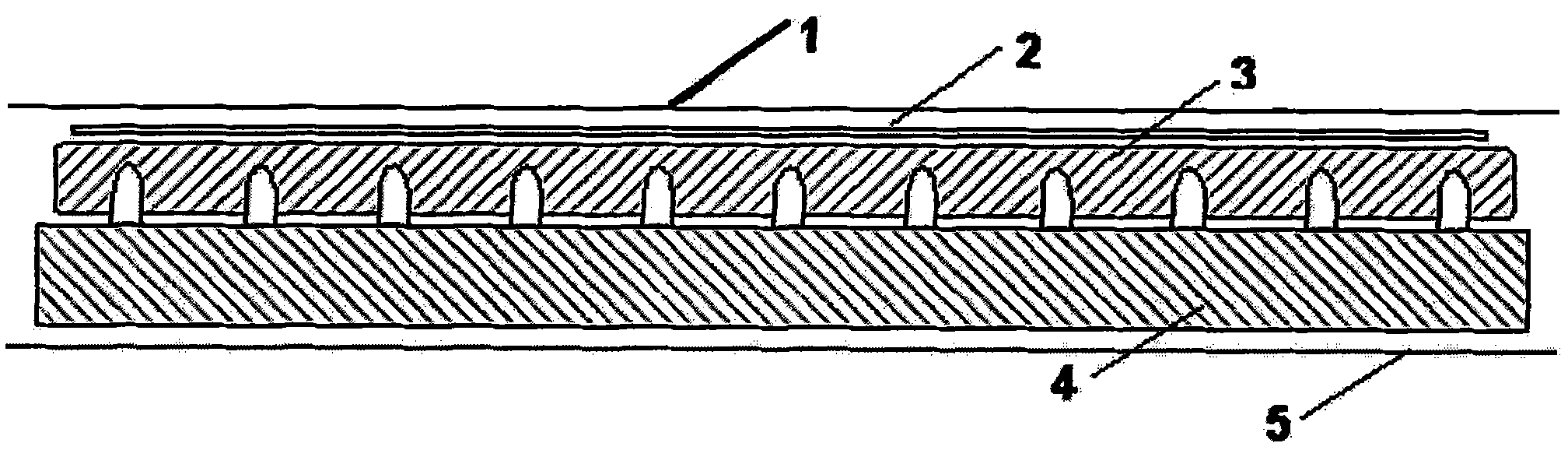 Latex rubber foam health-care mattress inner core and manufacturing method thereof