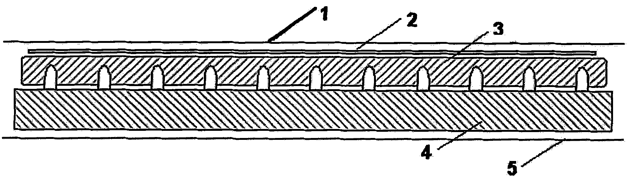 Latex rubber foam health-care mattress inner core and manufacturing method thereof