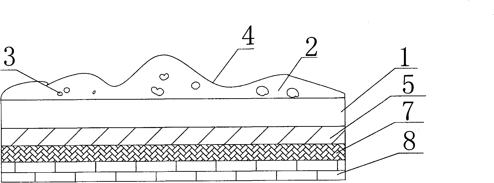 Anti-slip glass, multifunctional anti-slip glass floor and preparation methods thereof