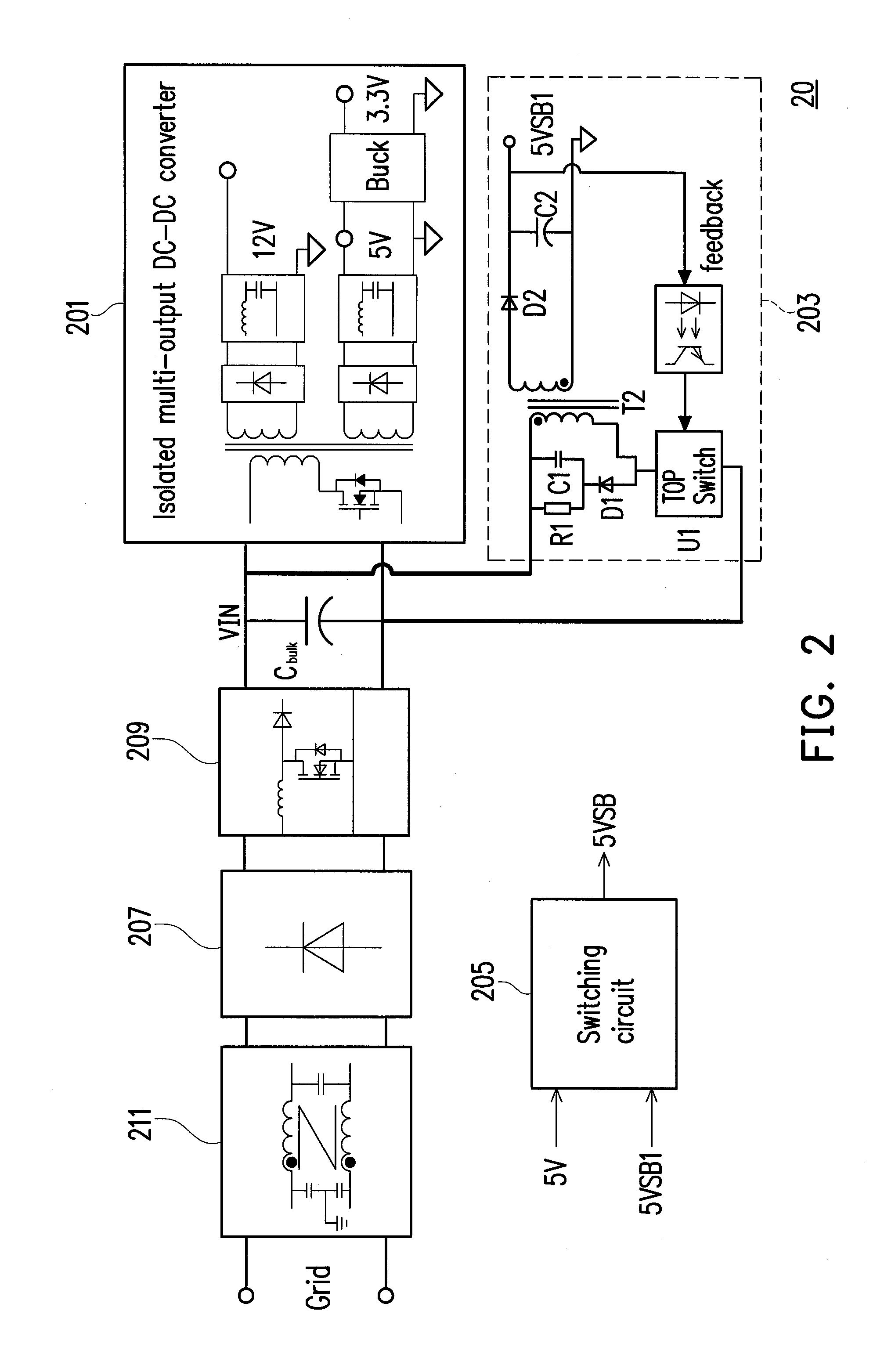 Power supply apparatus suitable for computer