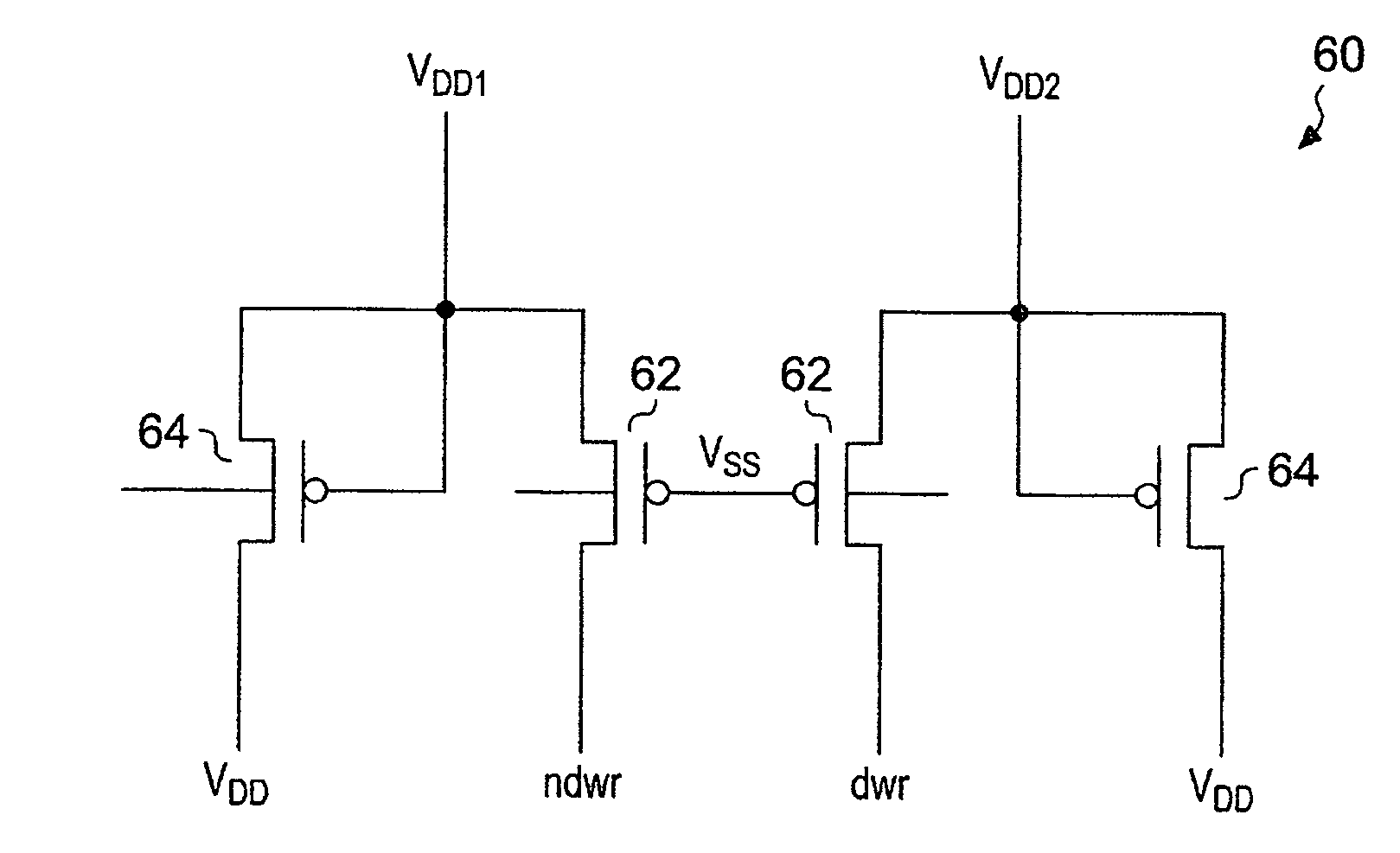 Controlling power supply to memory cells