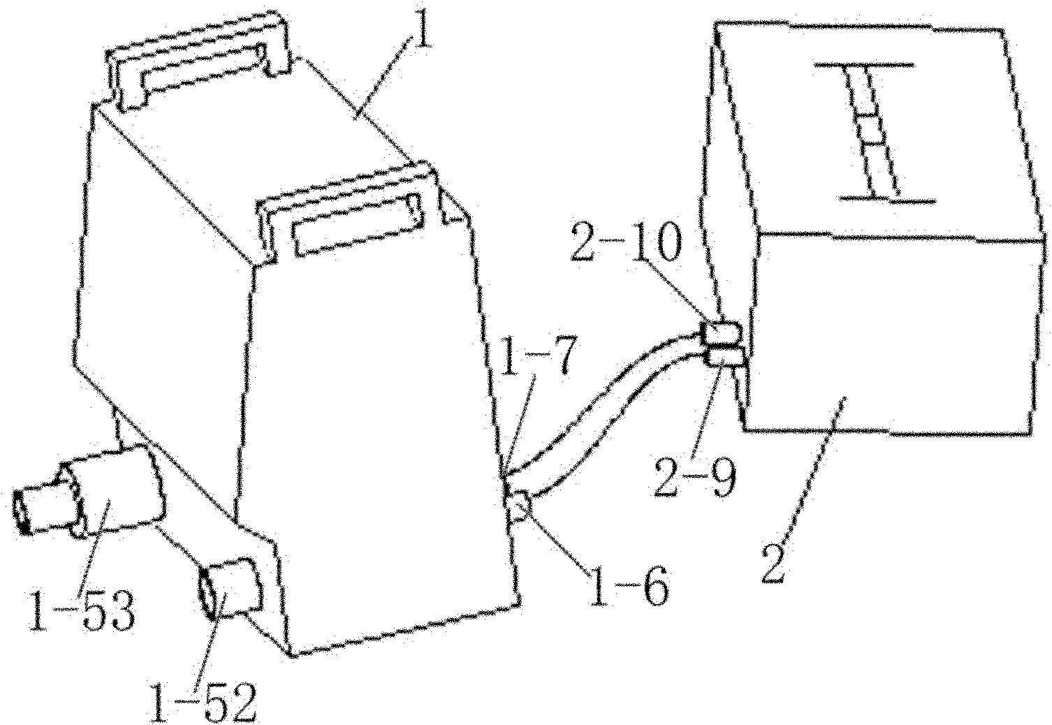 Portable respirator based on self-supply of oxygen