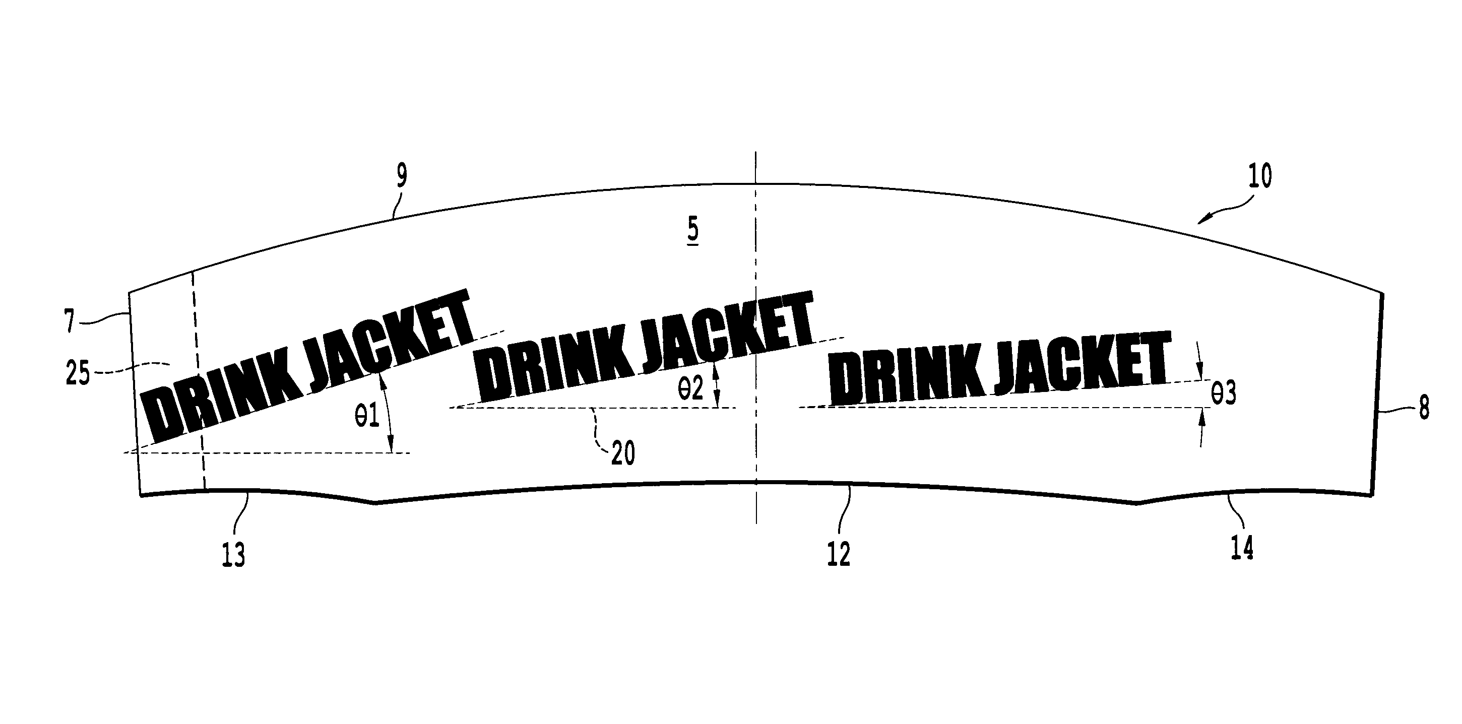 Beverage sleeve for a container