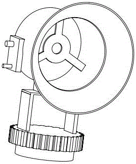 Spray dust-removal haze-removal vehicle with vector nozzle