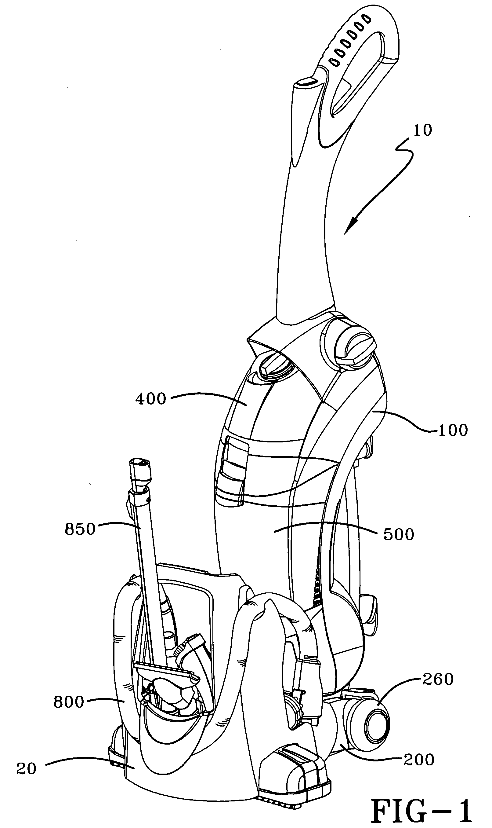 Floor care appliance with a plurali