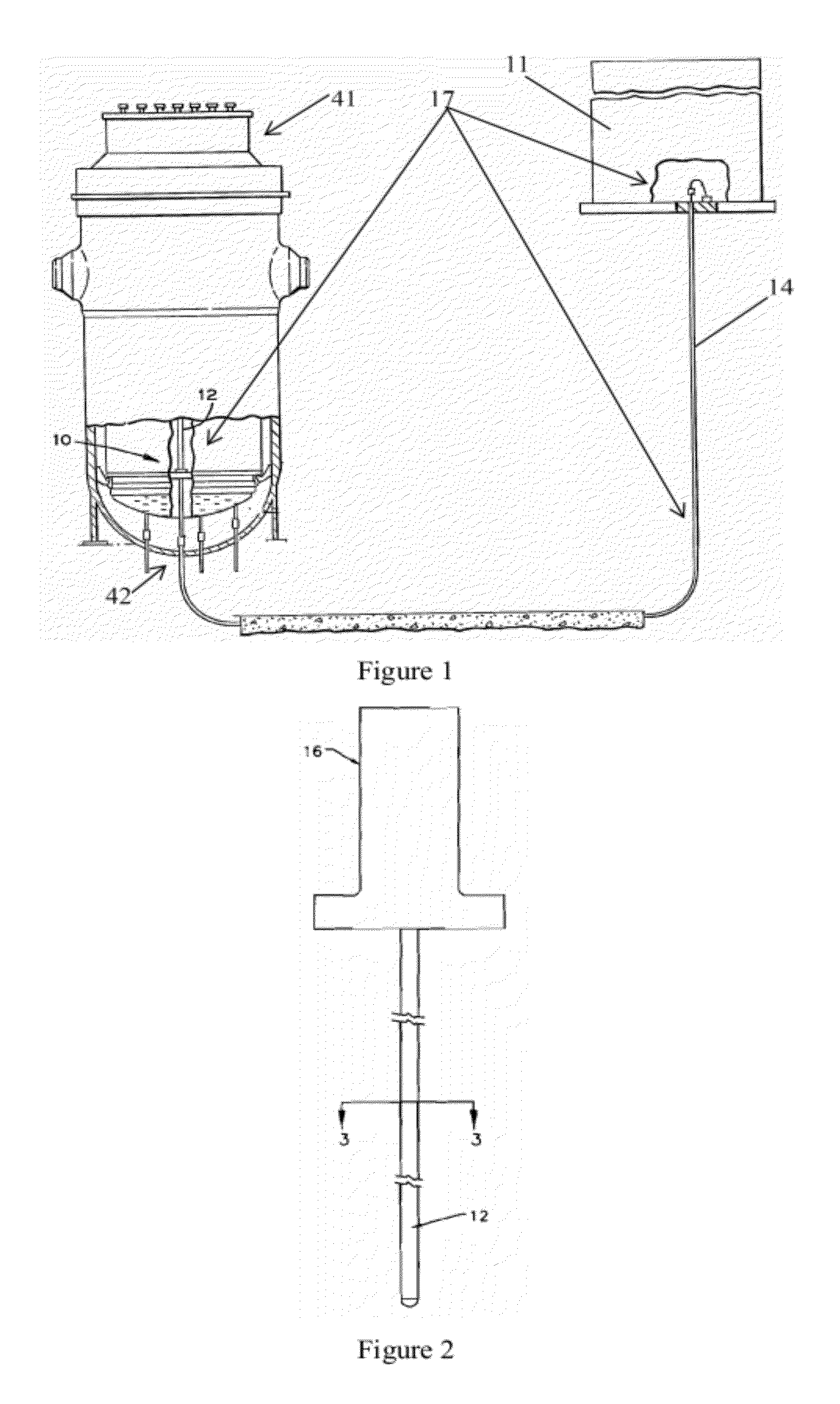 Self-calibrating, highly accurate, long-lived, dual rhodium vanadium emitter nuclear in-core detector