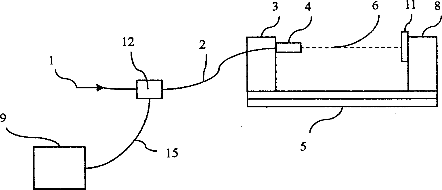 Photoelectric temp. monitor