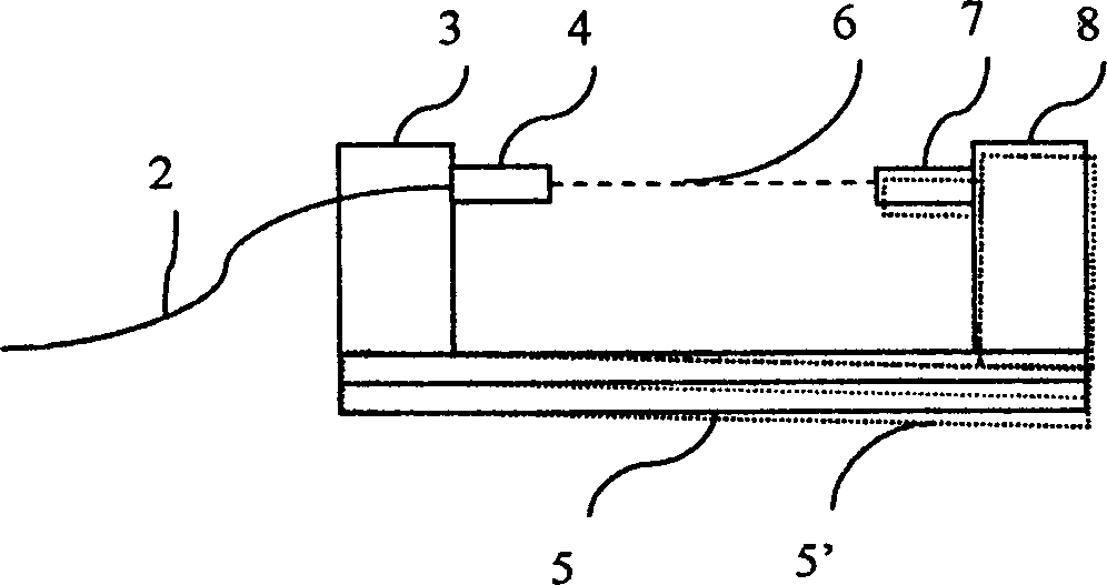 Photoelectric temp. monitor