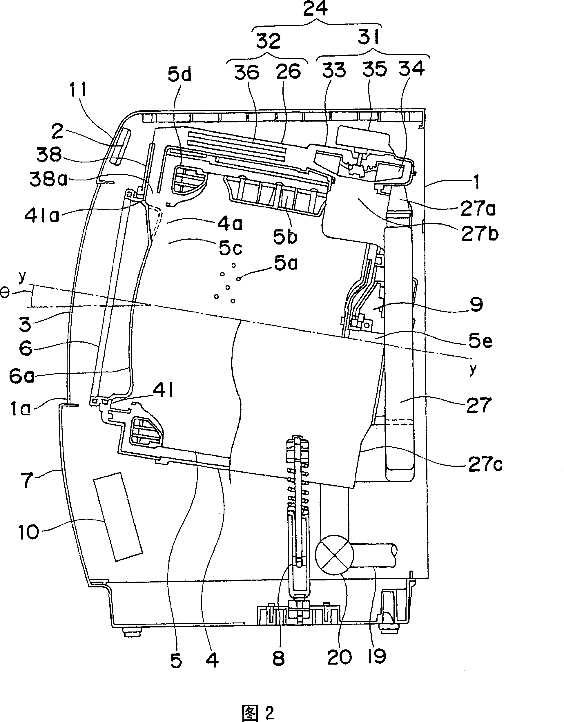 Drum type drying and washing machine