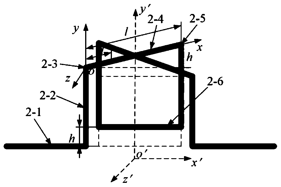 Method for establishing vertical action box-shaped curve orthodontic force prediction model