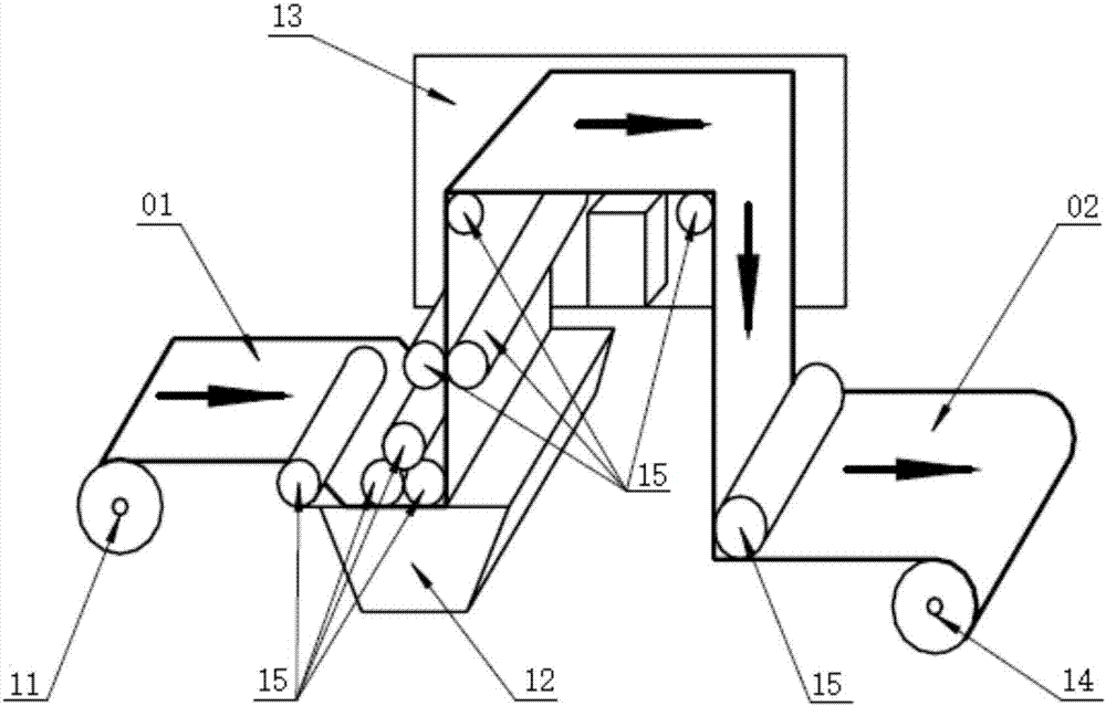 Manufacturing method for honeycomb structure made of composite material and equipment used for manufacturing honeycomb structure made of composite material