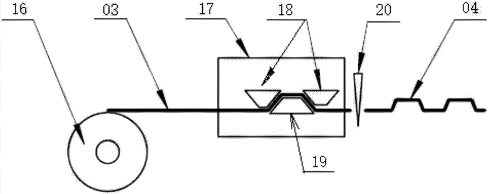 Manufacturing method for honeycomb structure made of composite material and equipment used for manufacturing honeycomb structure made of composite material