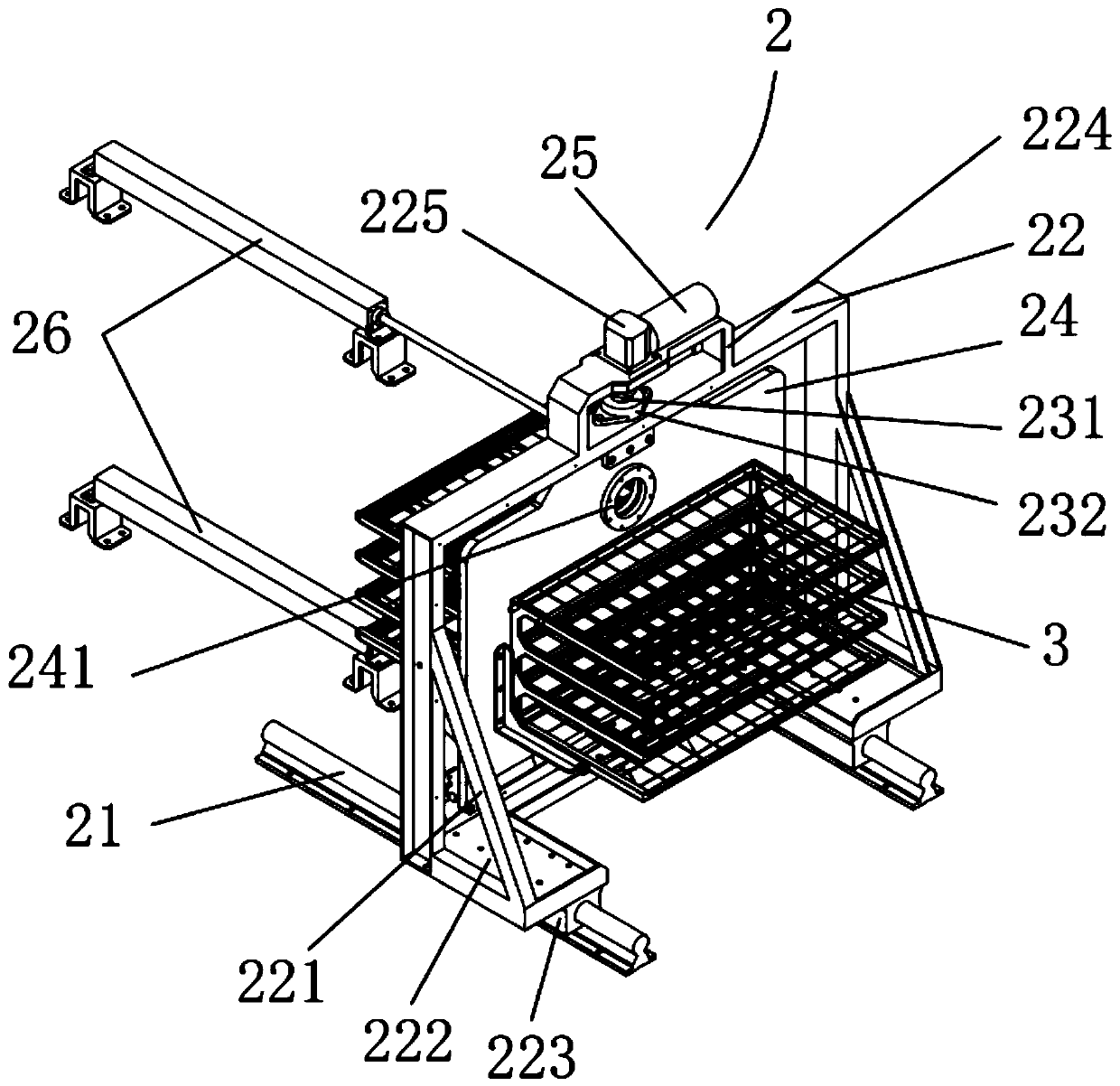 Overturning sliding cavity door structure, plasma vacuum cavity and plasma treatment equipment