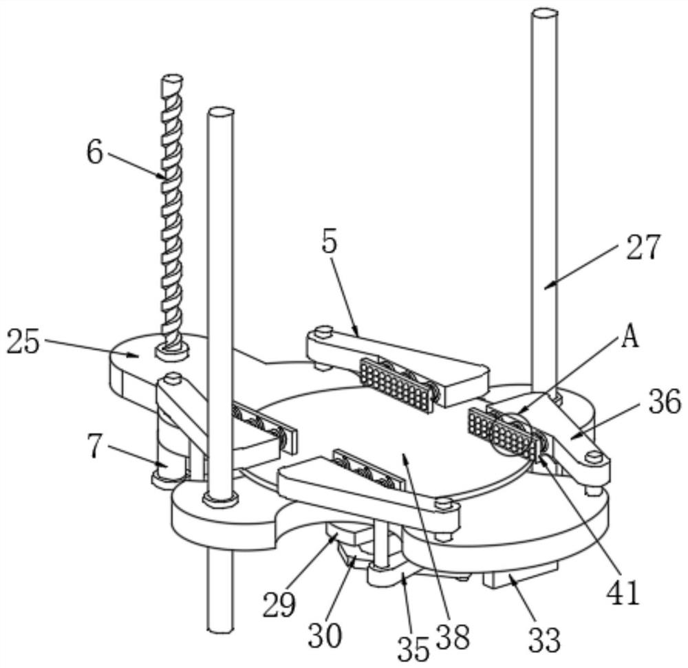 A rotary spraying equipment for heavy workpieces in a ship processing factory and its application method